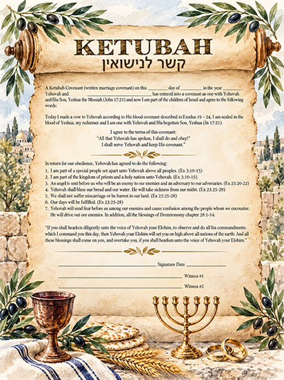 Ketubah Signing