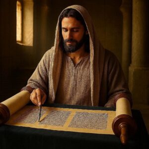 Yeshua-reading-scroll
